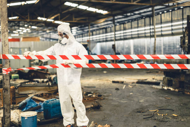 Professional Biohazard technician working in Eldorado Springs, CO